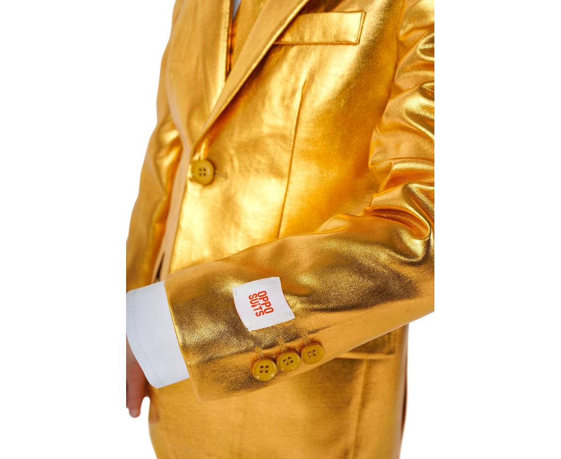 Suit BOYS Groovy Gold, size EU 98/104 EOL